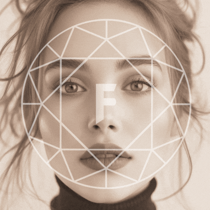 Frezyderm Diamond Cosmetics logo design by ABC Design Communication with minimal, luxurious and premium aesthetics